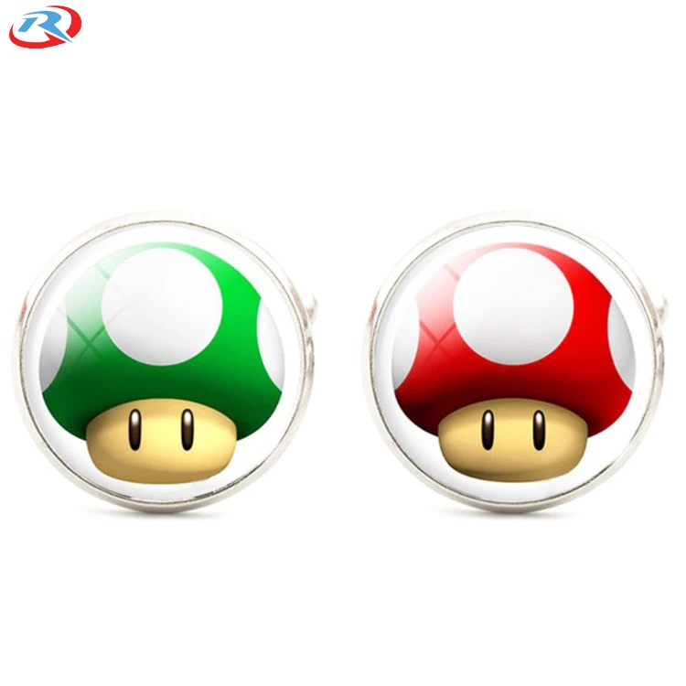 Оптовая продажа металлических драгоценных камней стеклянных запонок/запонок