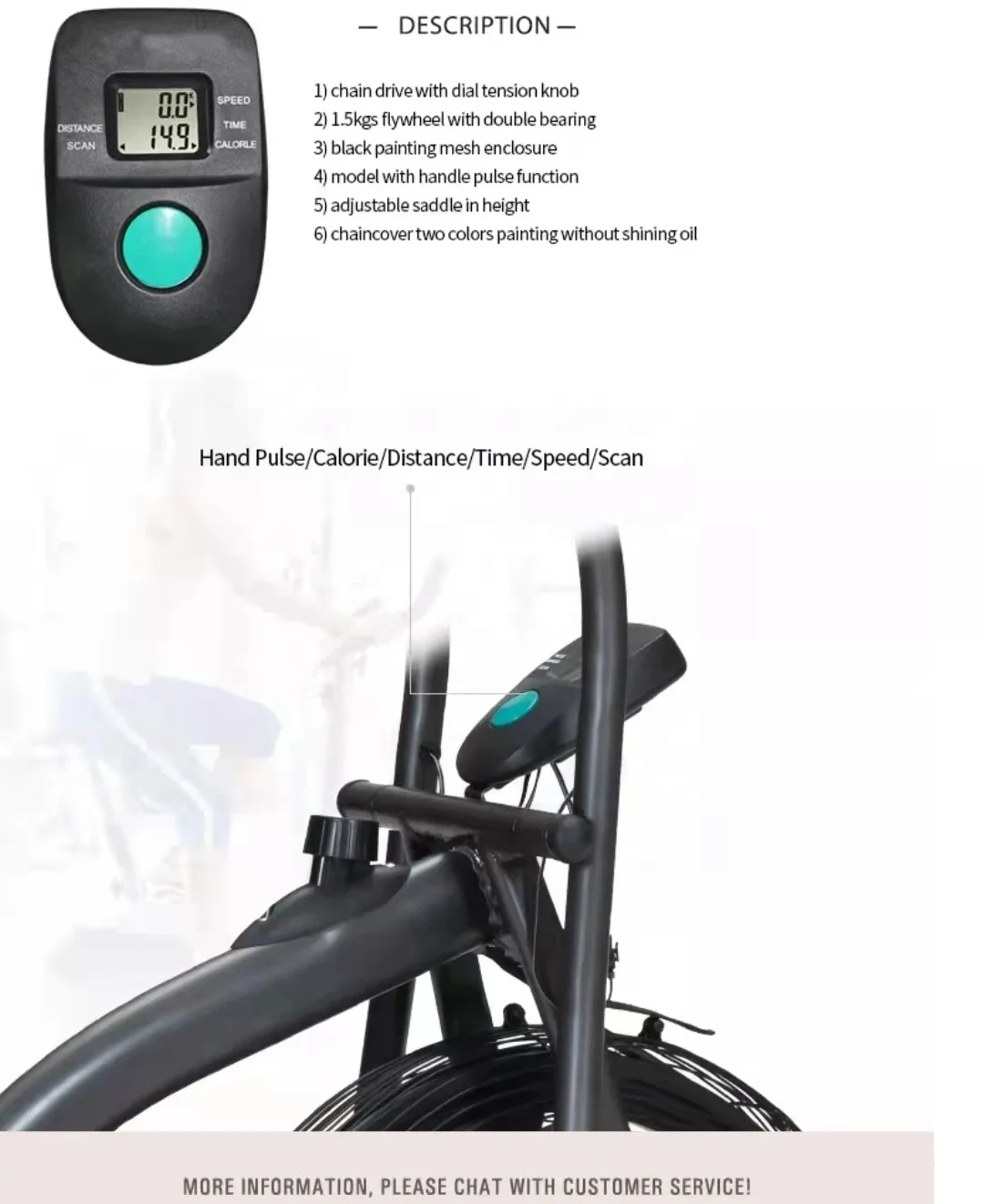 Home smart indoor exercise bike weight loss pedal silent fan spinning bike