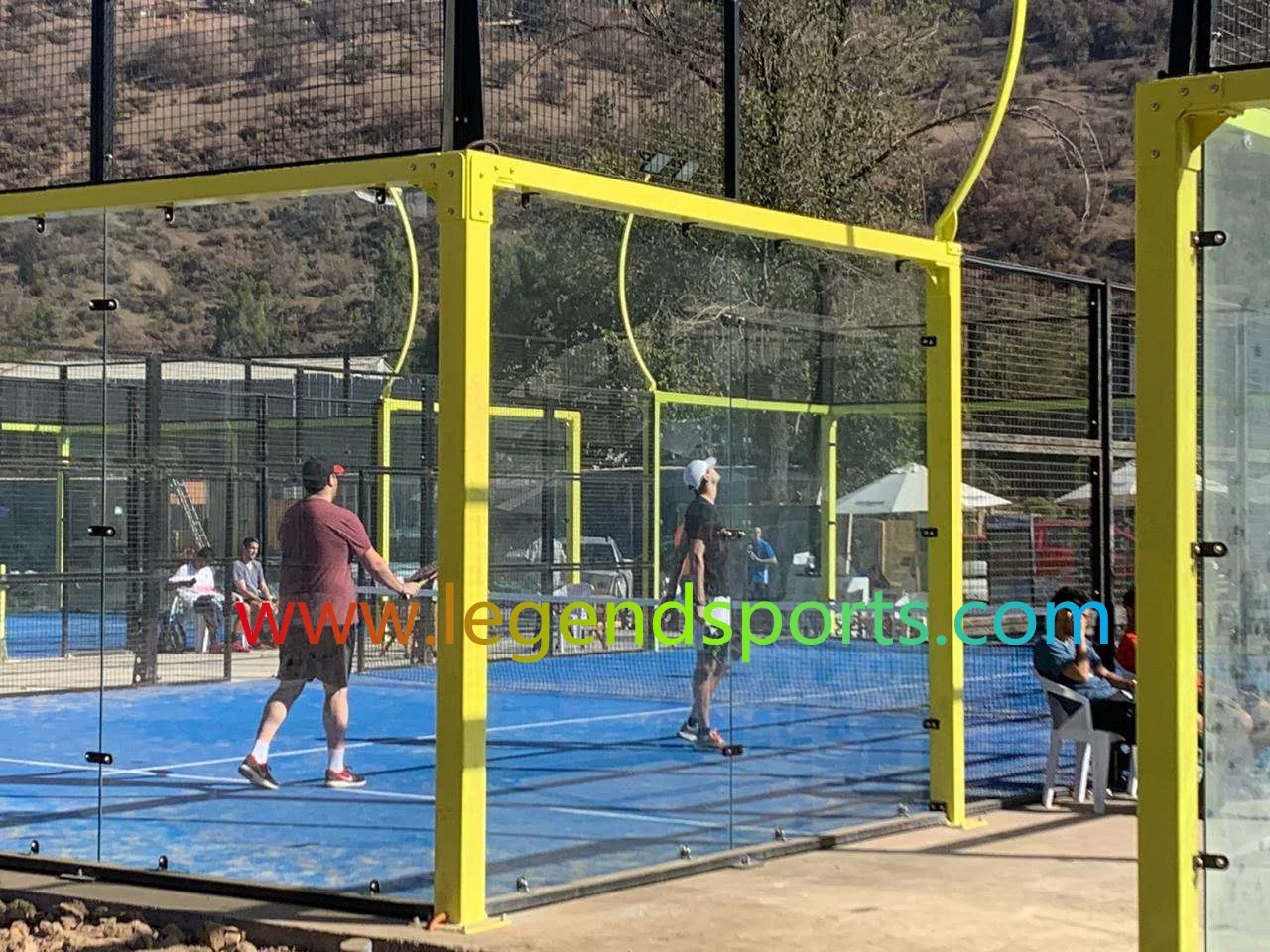 Панорамная теннисная площадка