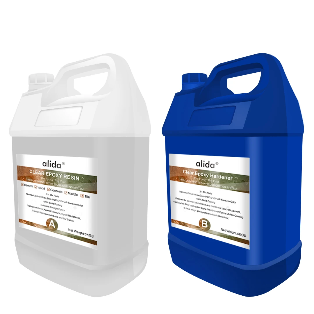 Resina Epoxica 3d металлическая эпоксидная смола напольная краска AB клей для напольного покрытия