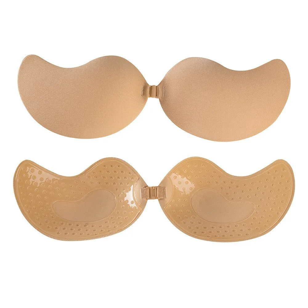 Women Intimates Accessories Push Up Invisible Silicone Bra Pads Reusable Nipple Cover Sticker Pasties
