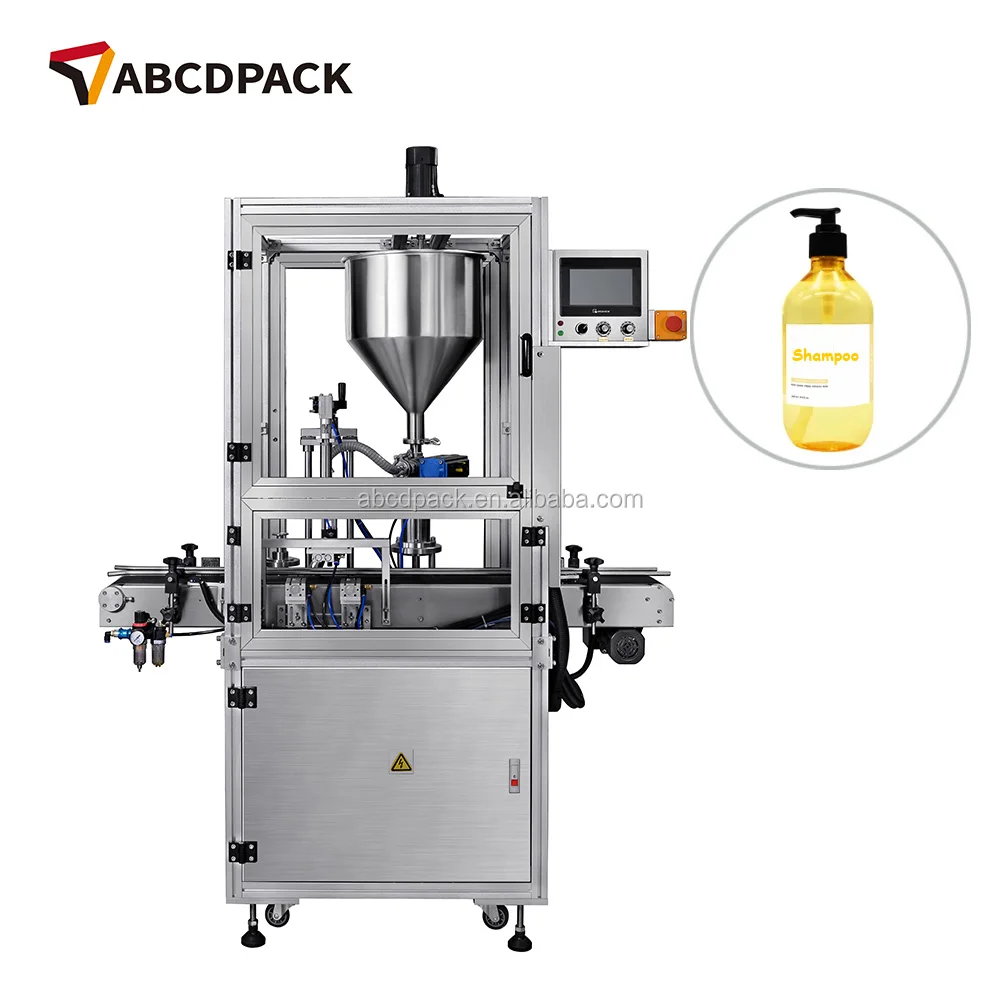 New Design Single Head Liquid Soap And Shampoo Automatic Filling Machine Price High Volume Filler