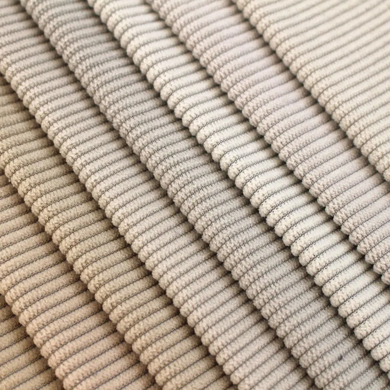 Fashion style 100% Polyester corduroy fabrics garment fabric corduroy fabric for garment