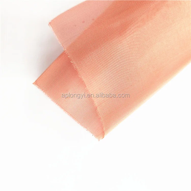 copper wire mesh fabric red copper wire mesh EMI EMF RF shielding copper screen