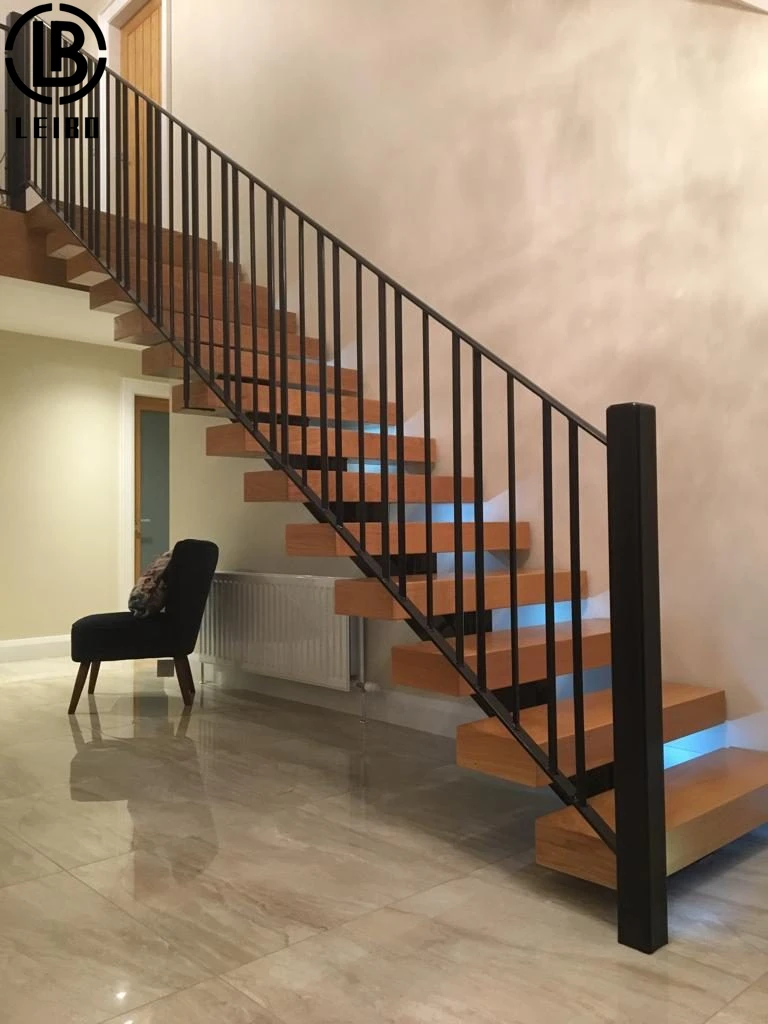 Stair Railing Designs Modern Steel Stairs Residential Staircases