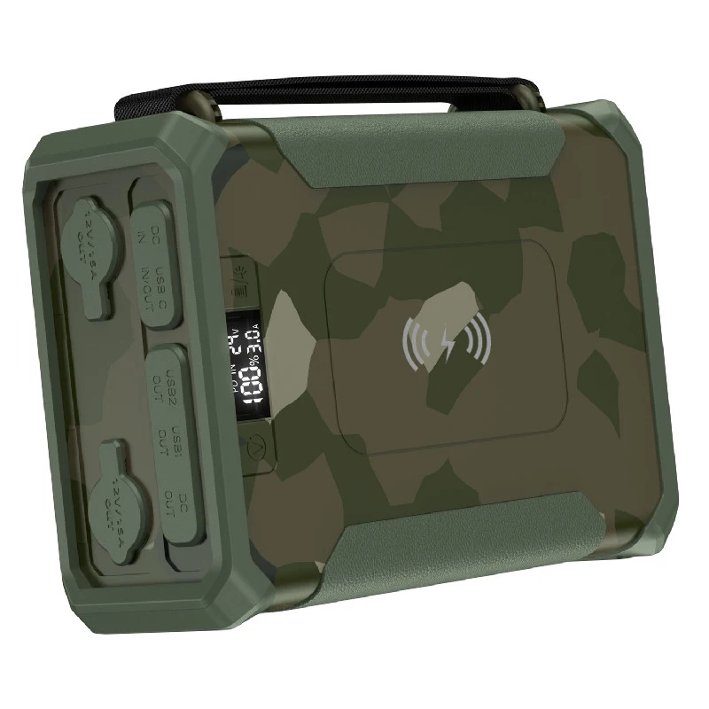 Universal 5V 12V 24V 100000mah 300W Portable Renewable LiFePo4 Battery Pack Fast Charging Laptop Power Bank for Camping Fishing