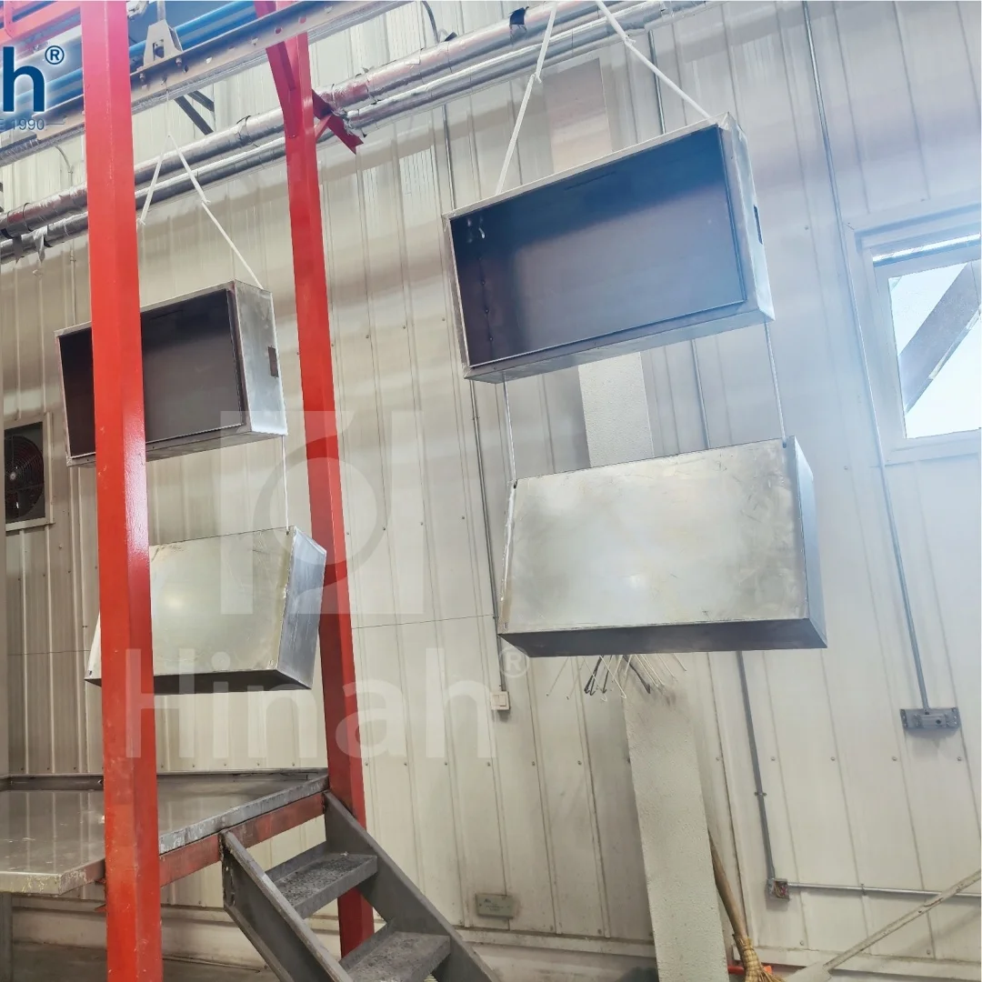 Drag teaching Robot arms steel plate racks  automatic Powder Dip Coating Line