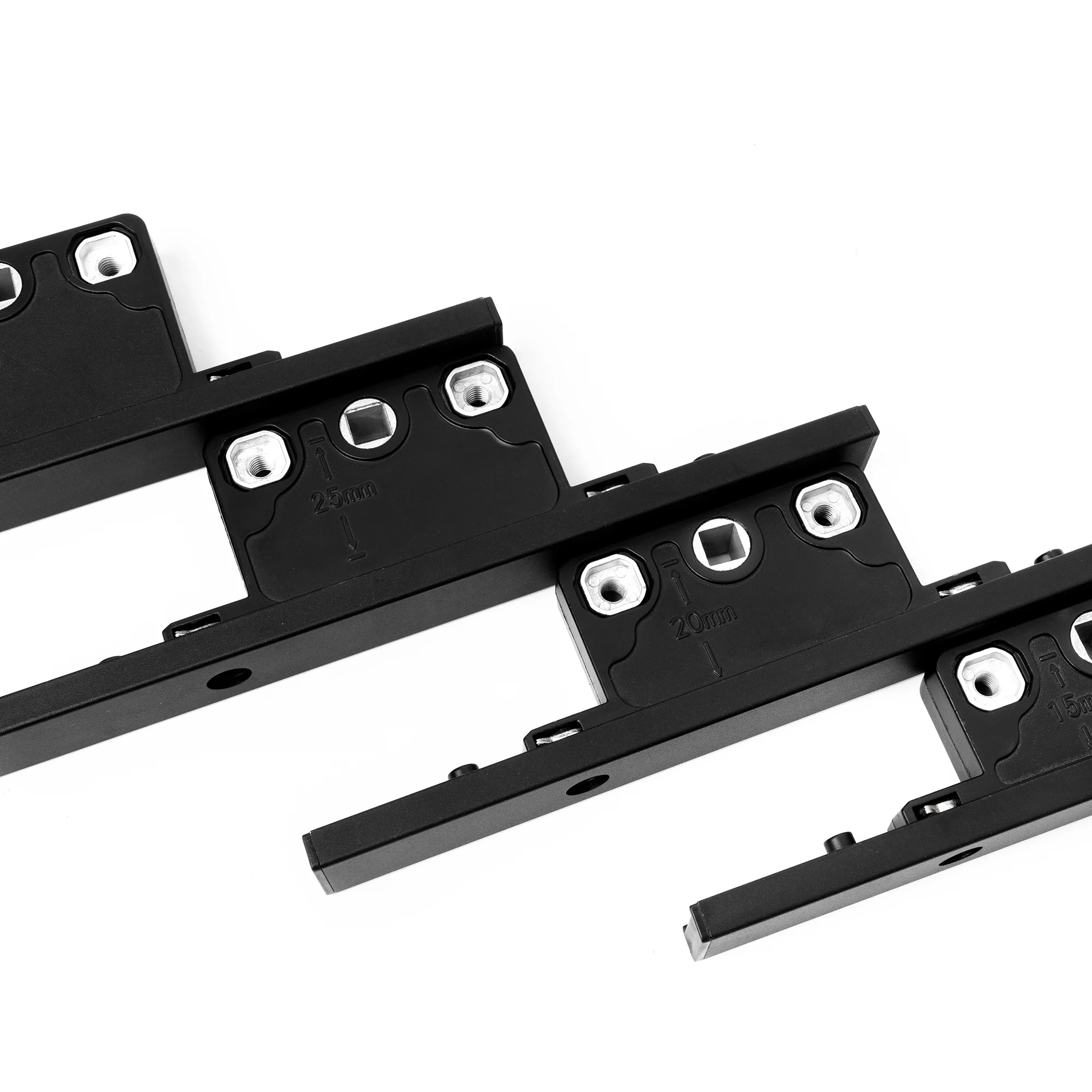 Factory Price Broken Bridge Aluminum Alloy Window Hardware Driver Linkage Rod 20mm Link Lock Block Drive
