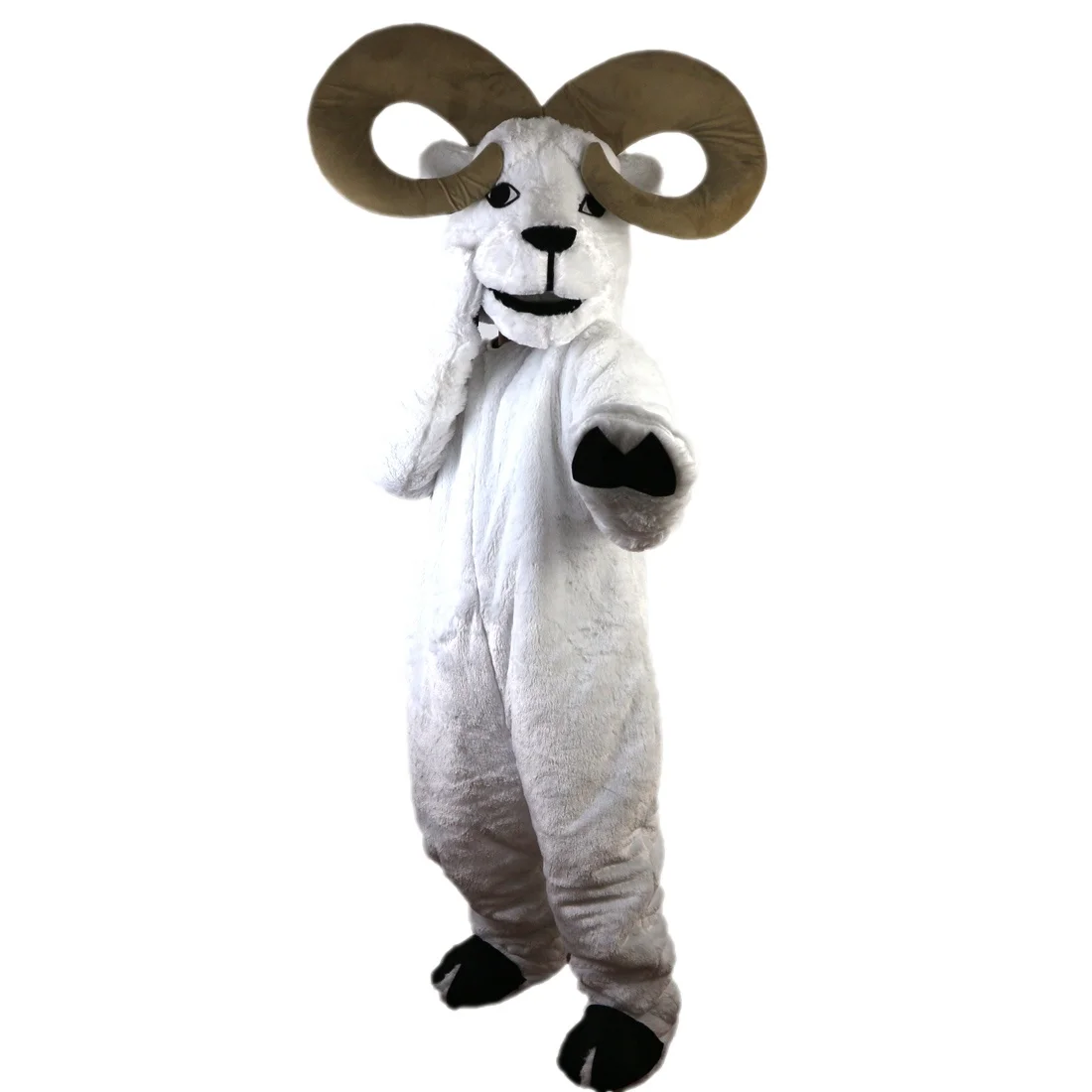 747 Characteristic Furry Mascot Party Christmas White Goat Antelope Mascot Costumes