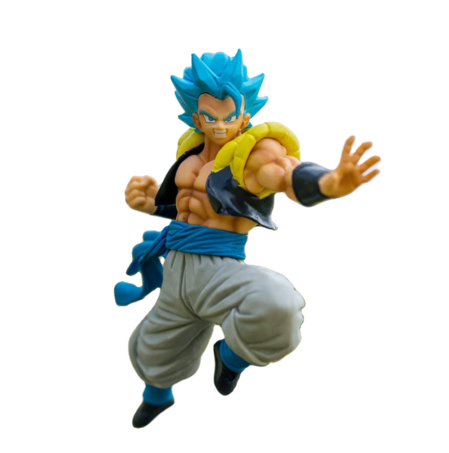  (Горячая распродажа) Высококачественная мультяшная фигурка из ПВХ Dbz Super Saiyan Gogeta VS Broly Боевая для