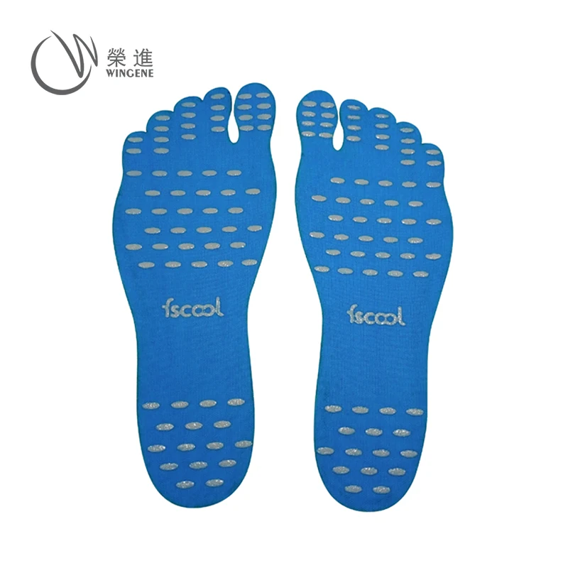 New Trending Barefoot Feet Stickers Soles, Barefoot Adhesive Water Shoes Foot Pad, Stick-on Insoles
