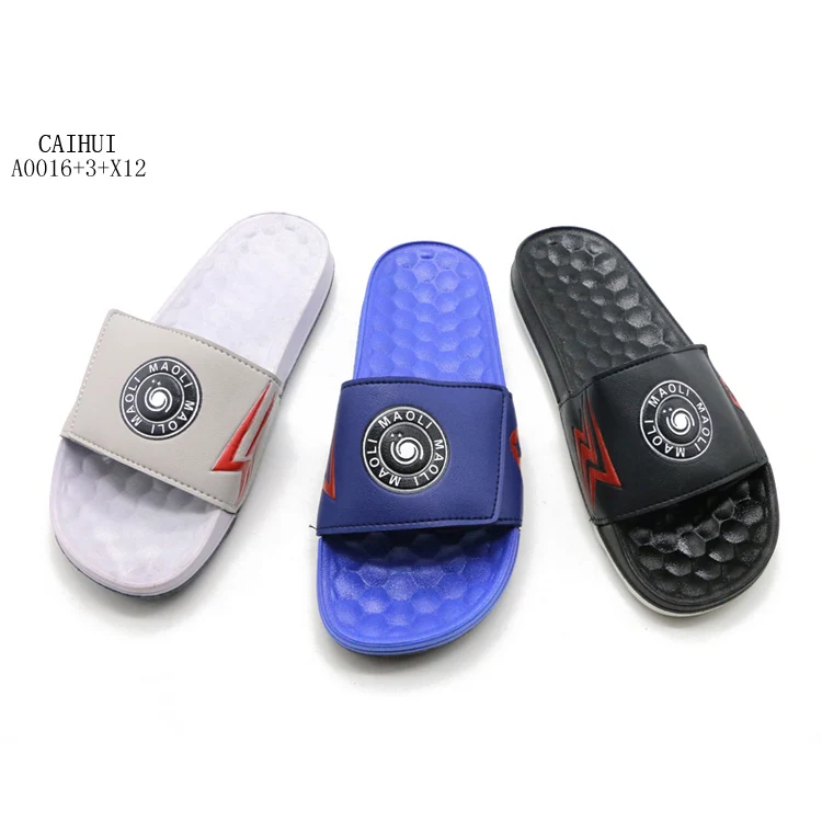 Custom Logo 3d Blank Mens Slides Footwear Sublimation Breathable Men Slide Slippers