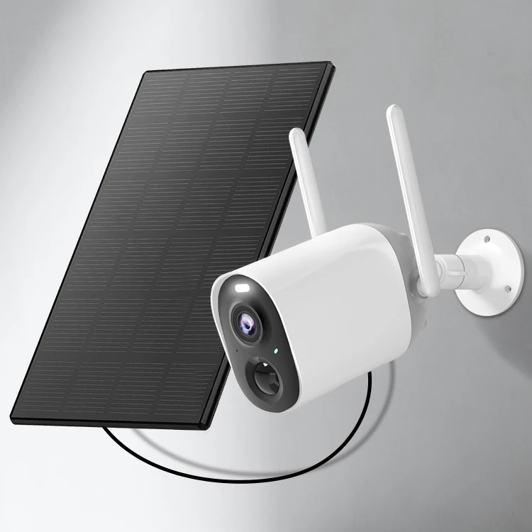 3 Вт солнечная панель 1080p аккумуляторная камера Водонепроницаемая камера с низким энергопотреблением wifi