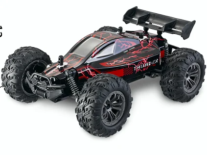1:18 2.4G RC Car Professional High-Speed 4WD 12KM/H Racing Model LED Light Includes Remote Controller 6 Channels Expert