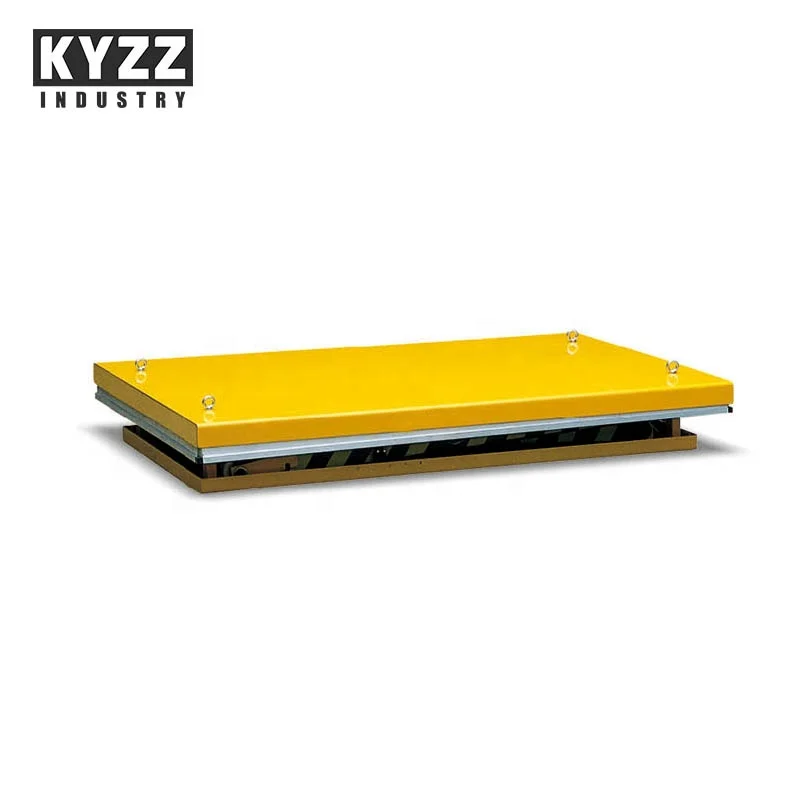 Heavy duty electric hydraulic stationary  scissor lift table