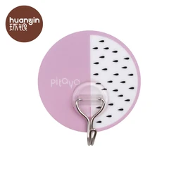 Classic cartoon plastic round fruit bag plastic back door hook