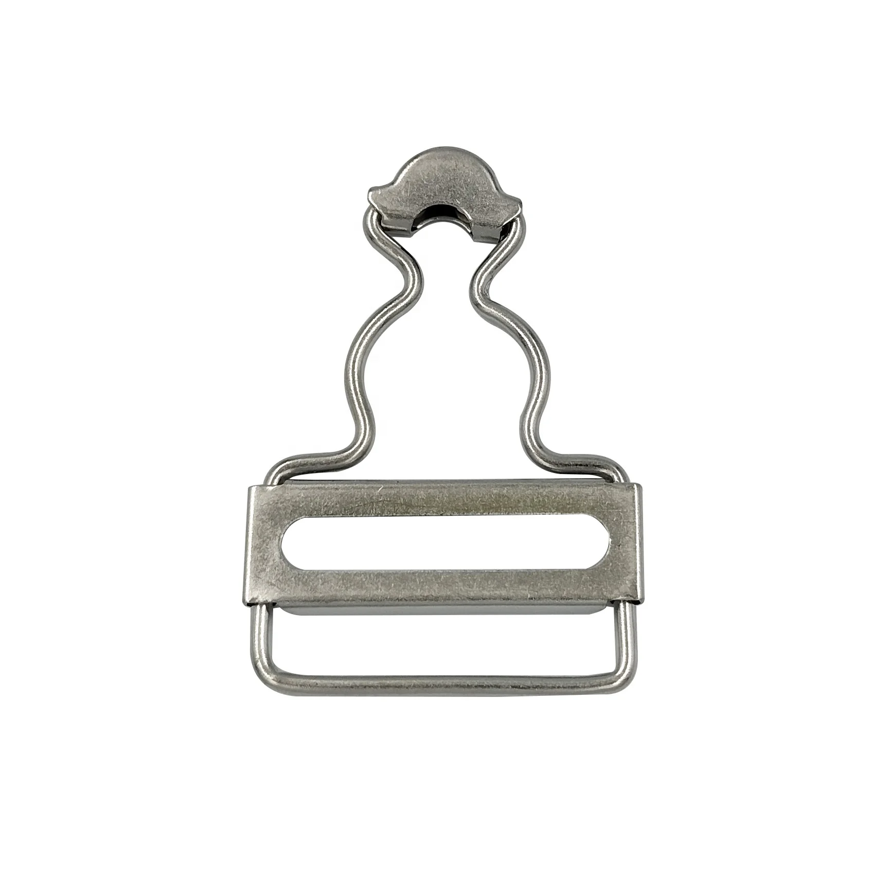 20mm 38mm Swivel Black Metal Snap Hook Pet, Bag Adjustable Buckle Dog Collar, D Ring Hardware Metal Tri-Glide Buckle for Bags