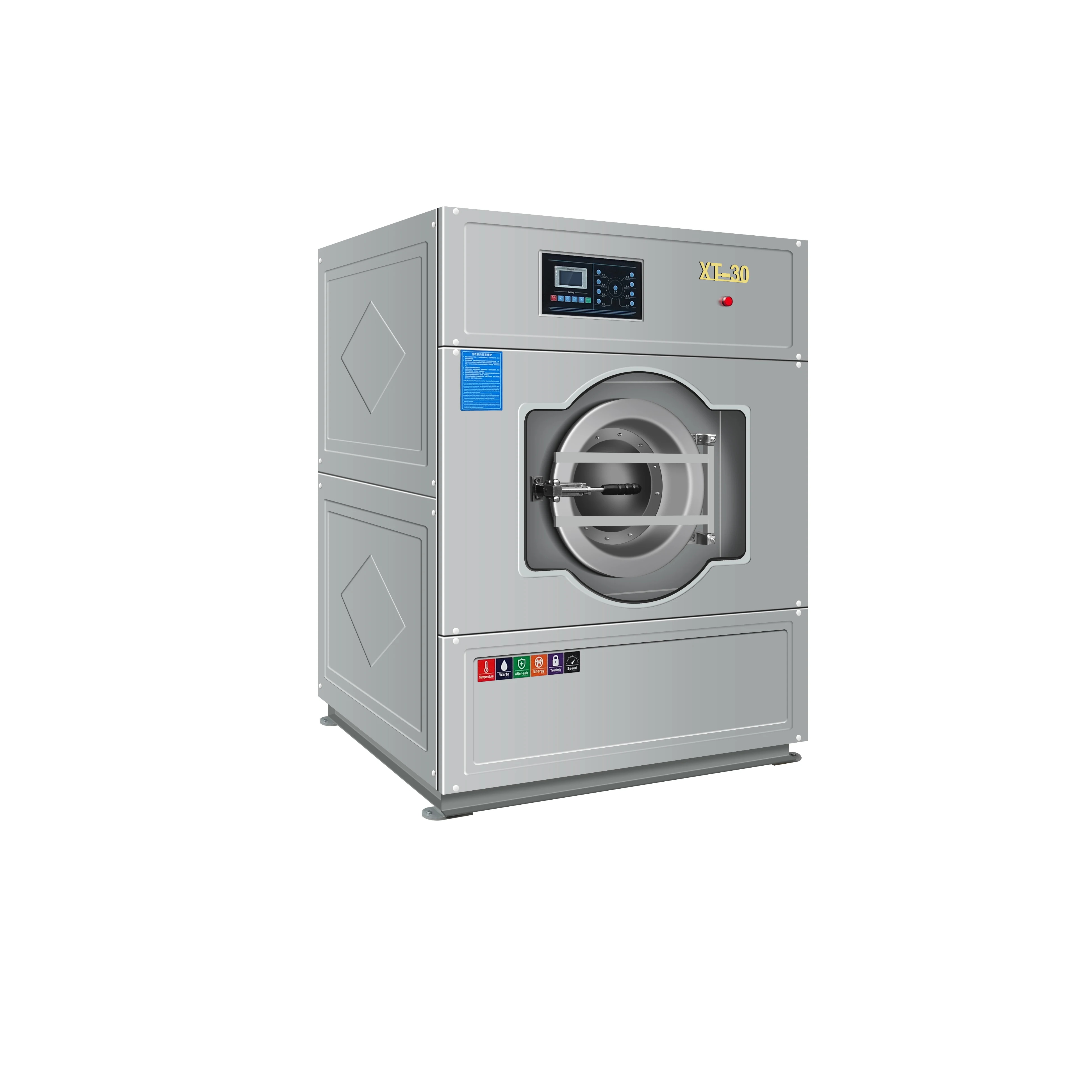 Heavy Duty Automatic Laundry Washing Machine For Commercial Cleaning