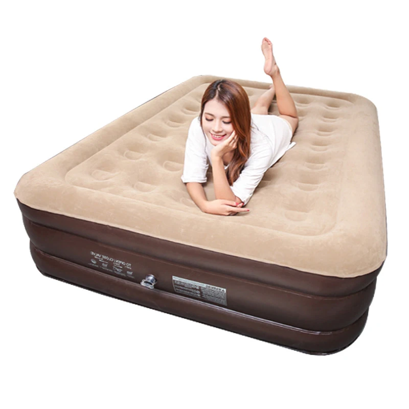 Factory Custom King Size Inflatable Air Bed Mattress Air Mattress Outdoor Inflatable Mattress