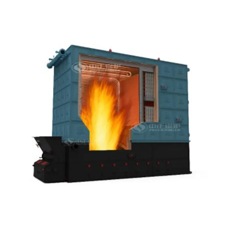 China YLW Horizontal Thermal Oil Boiler Heater 700kw 1000KW Coal  Pellet Fired for Plywood and Paper Mill Industrial heater