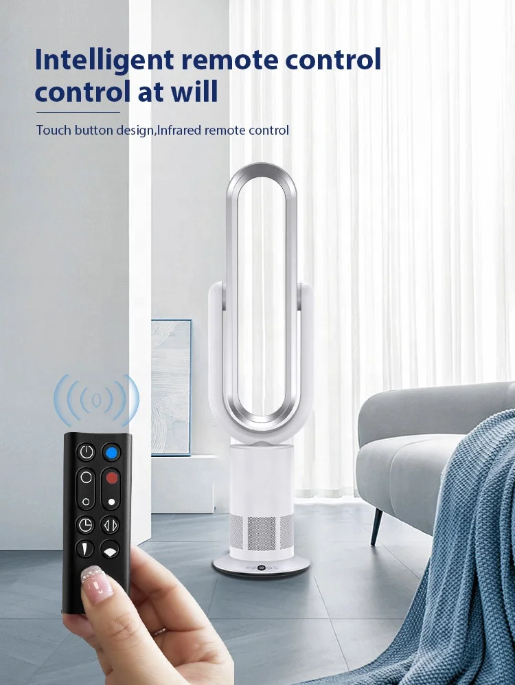 New Arrival  CE CB Approval High Quality DC Brushless Motor ABS Air Cooling Wind Stand Tower Bladeless Fan