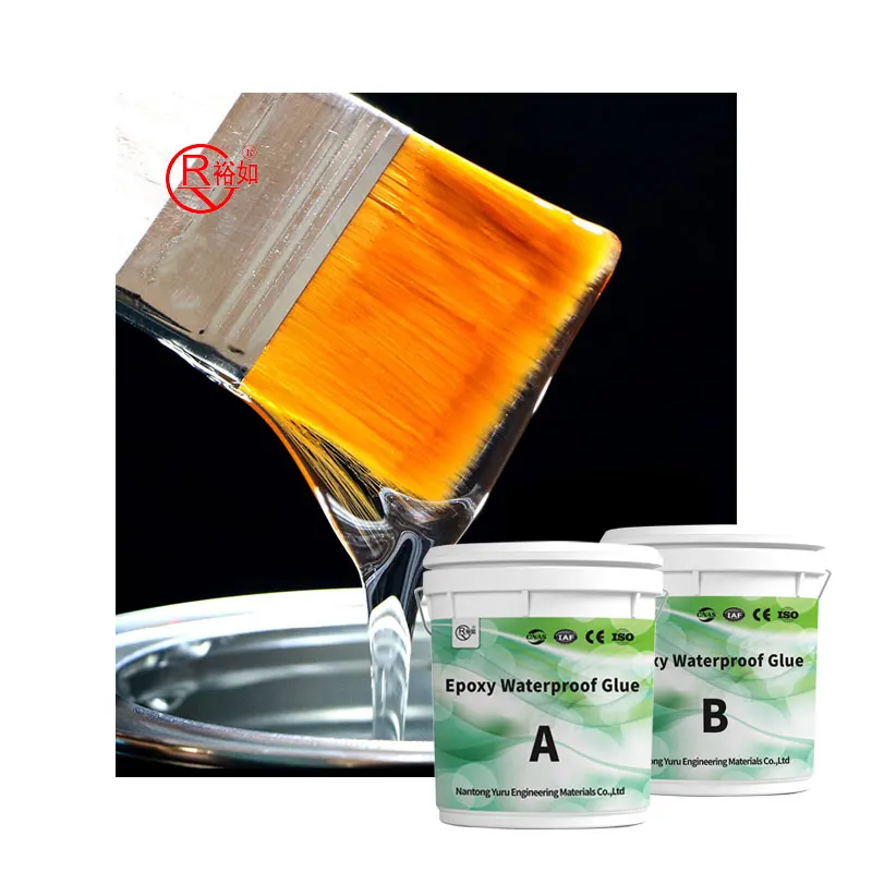 Yu Ru Concrete Roof Clear Waterproof Paint Epoxy Resin Glue Multifunctional Transparent Waterproof Glue Coating