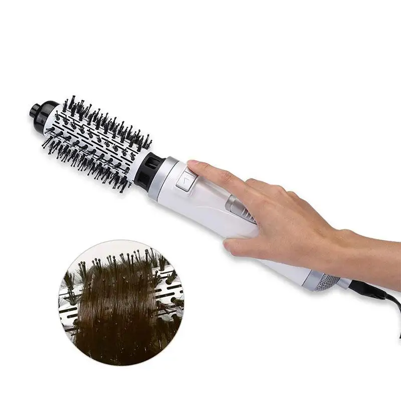 Professional Salon One Step Hair Dryer Brush 3 in 1 Multi Automatic Rotating Hot Air Comb Styling for All Hair Types