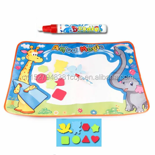 Doodle mat water painting doodle drawing pen aqua magic mat safe painting mat