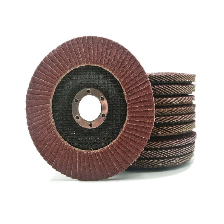 Customizable A/O Flap Wheels for Metal and Stainless Steel Polishing for use on Sander