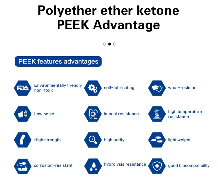 PEEK Polymer, Sheets, Rods & Tubes - Glass & Carbon Filled PEEK For 3d Printing
