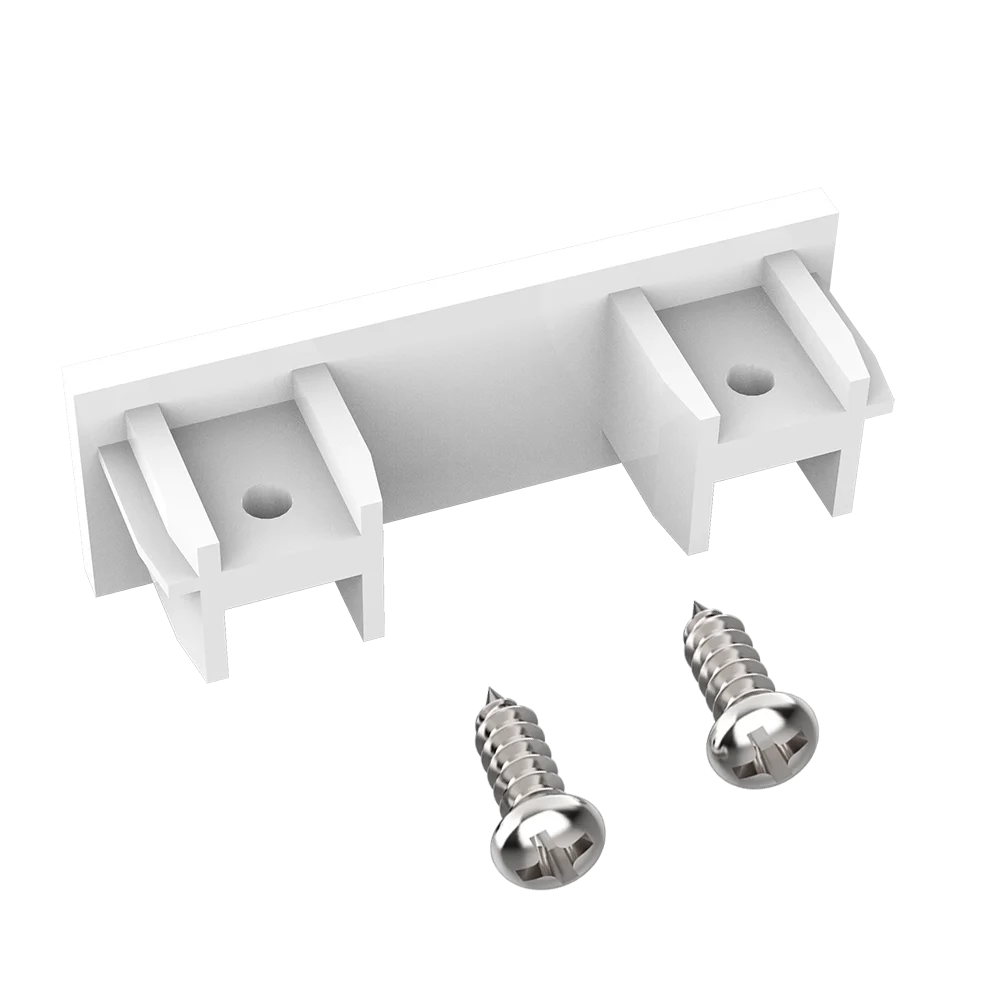 Wholesale blind shades shutter curtain accessories curtain rail track end plug end cover for Japanese Panel blind components