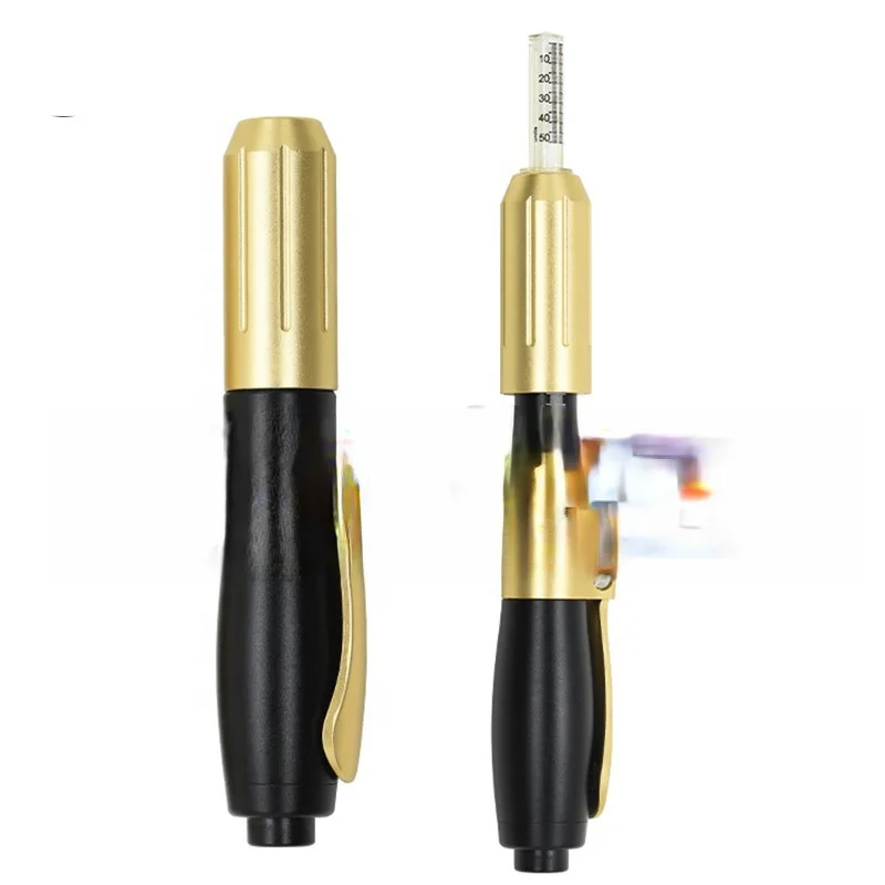 korea fine gold black hyaluronic pen lips derma  with long lasting effect