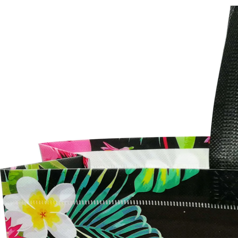 OEM Factory polypropylene tote bag Full Printing PP Shopping bags Laminated Non Woven bag