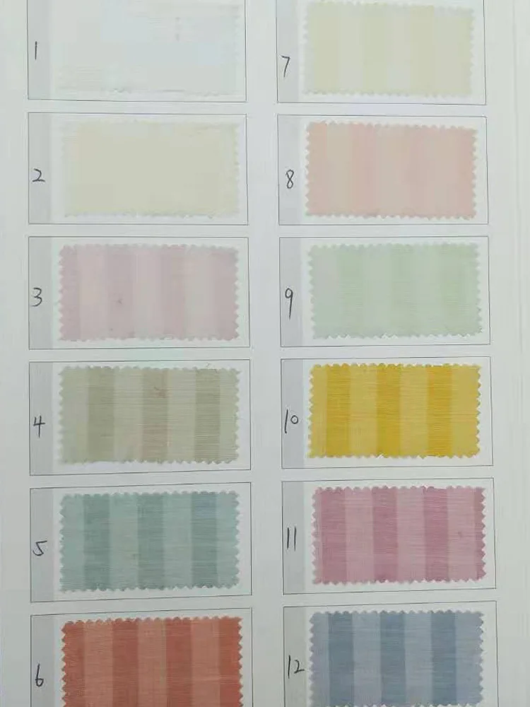 Kunye Textile SS Breathable Satin Stripe Tencel Nylon Chiffon Fabric for Blouse Dress