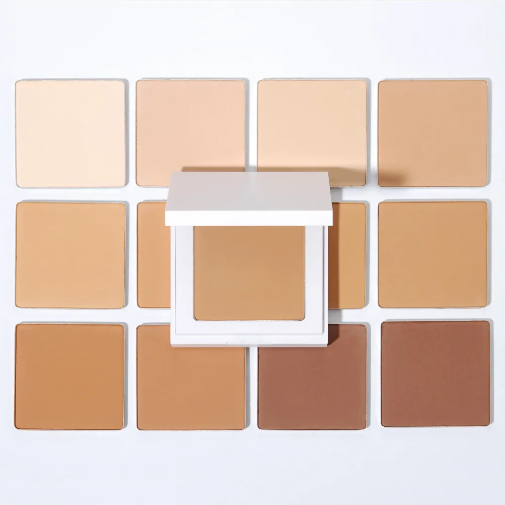 Luminous Makeup Matte Compact pressed powder Setting Face Powder Waterproof Full Coverage Make Up setting powder