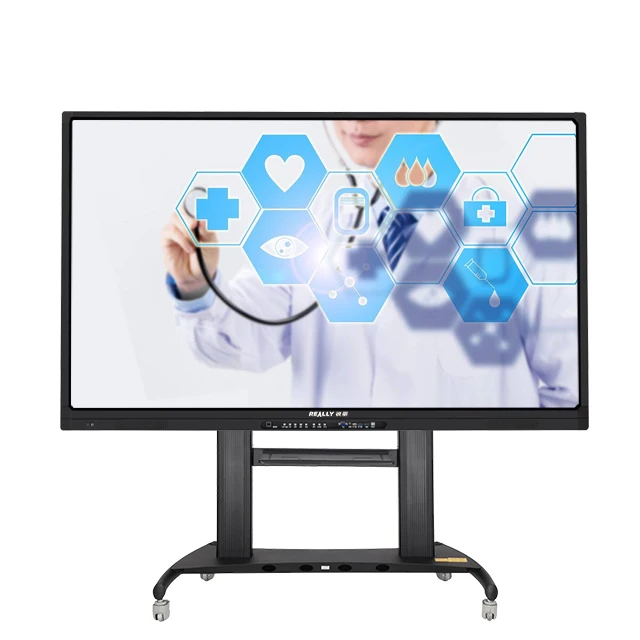 
Really 86 inch 4k UHD Optical Touchscreen Digital Smart Board with Android & Windows System 