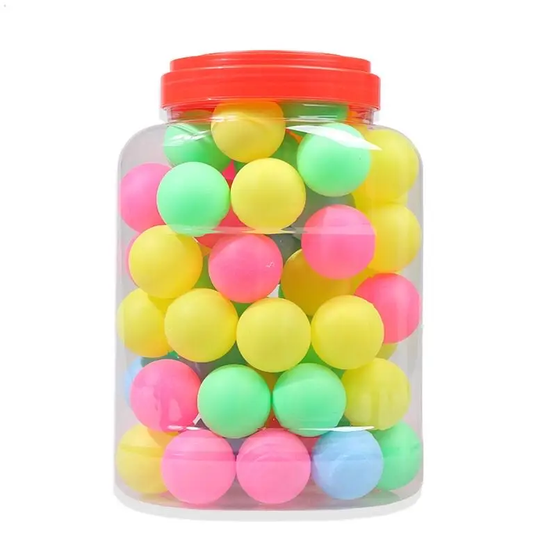 Colorful Pingpong Ball Plastic Table Tennis Ball Seamless Ping Pong Ball
