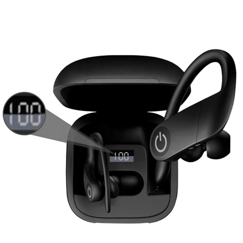 B5 Hot Selling Mobile Accessories 2020 Earphones Bluetooths Wireless Headphone Stereo TWS Earbuds Ear Hook Sport Headset