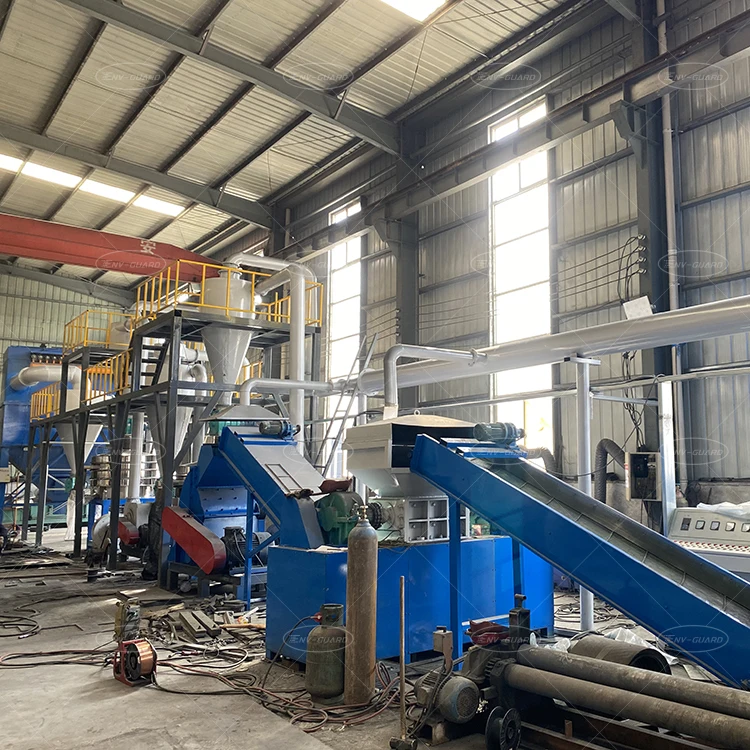 1000kg/h Waste Lithium Ion Battery Recycling Machine Waste Batteries Recycling Production Line