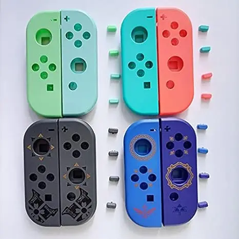 New Black Housing Shell Case for Nintendo Switch NS JoyCon Controller Replacement Accessories Designed for Display Racks