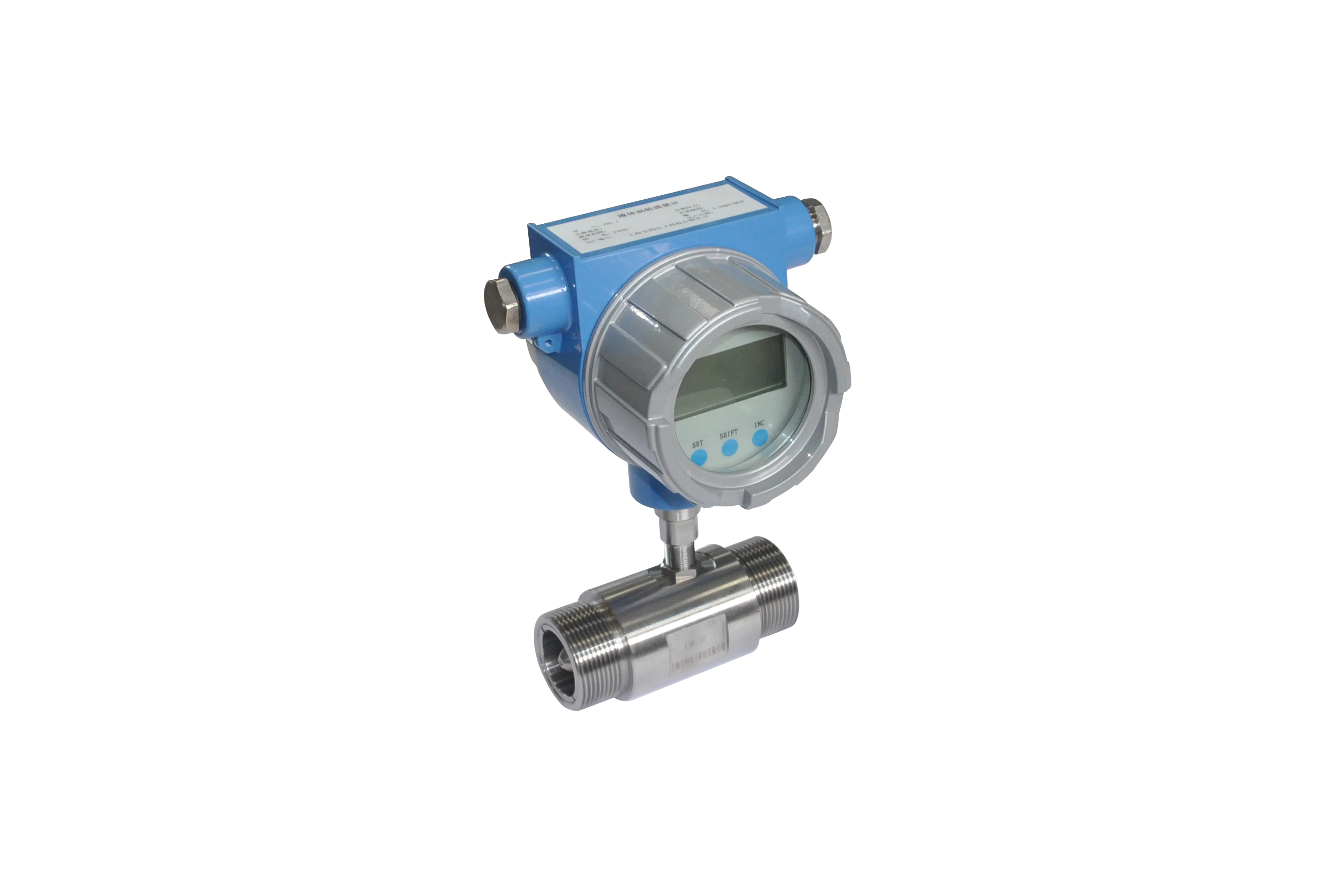 -196C liquid nitrogen N flow meter