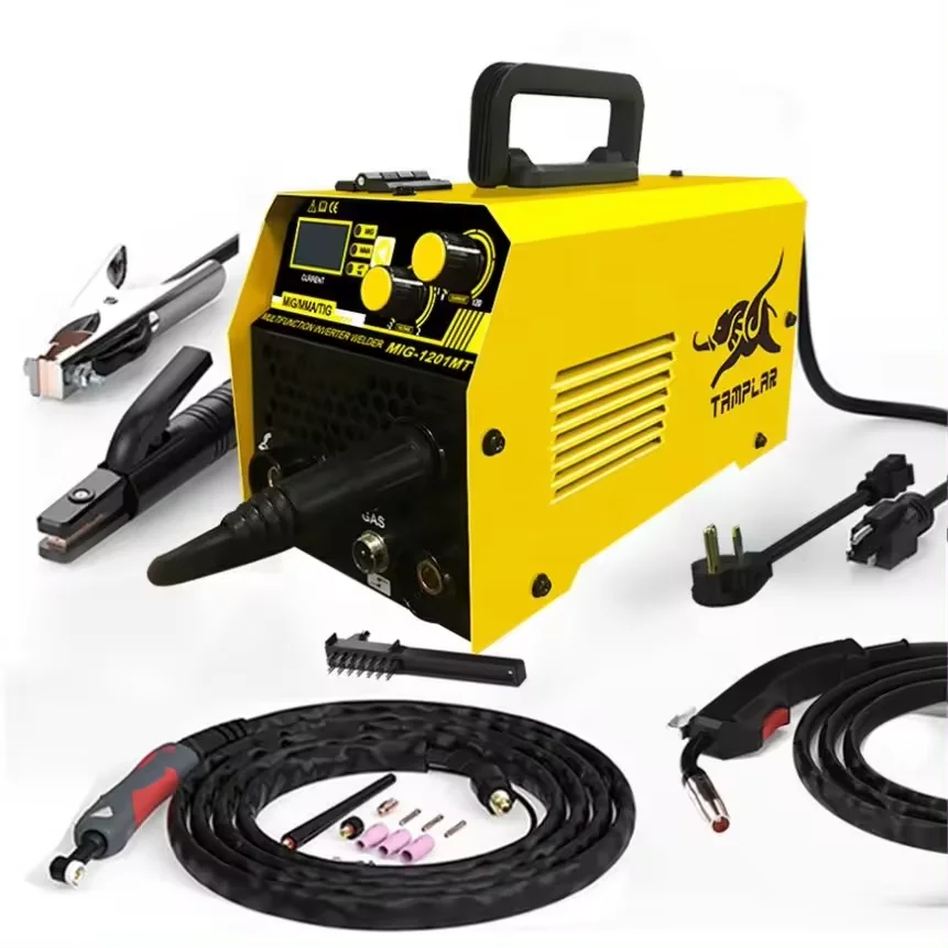 Portable Ac Inverter Igbt 110V Metal Mig Mag Mma Tig Welder gas Welding Machine