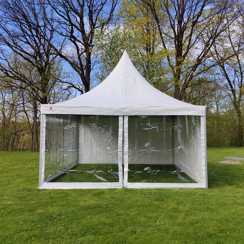 EXPO TENT  Outdoor large aluminum frame 20*20m  20*30m transparent tent wedding event of PVC for 500 people