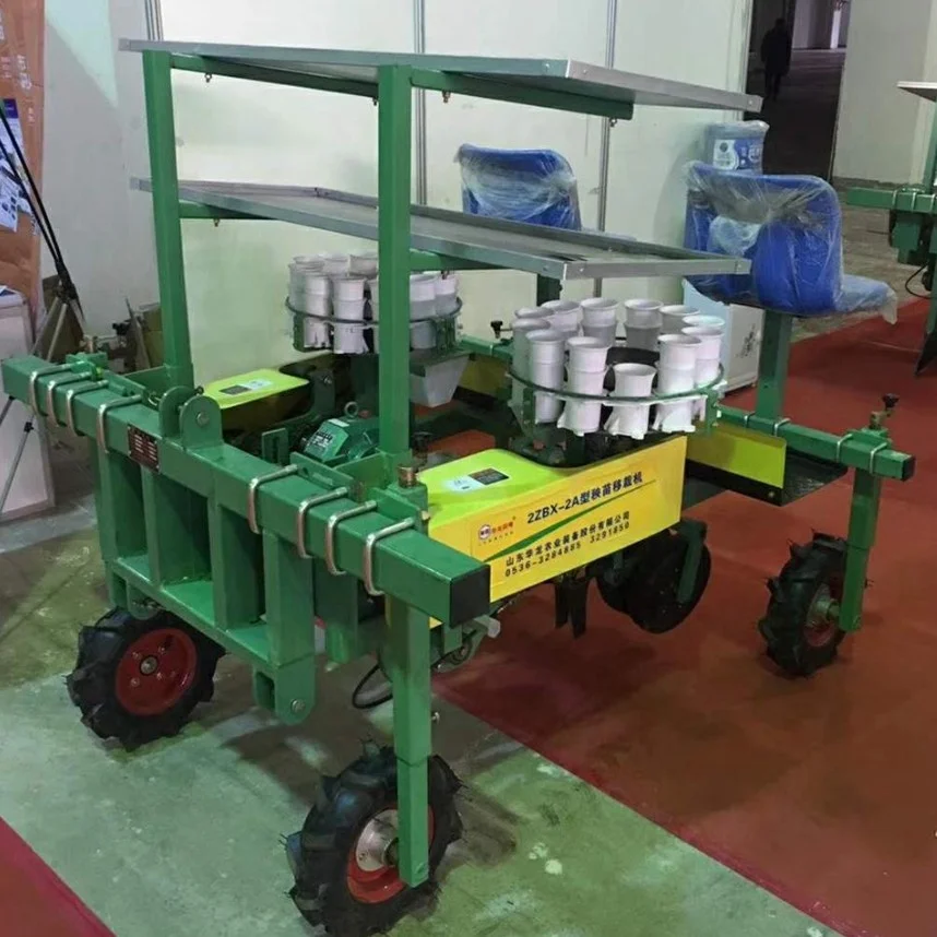 tomato transplanter 2 lines self-propelled multifunctional planter pepper transplanter farming planter onion transplanter