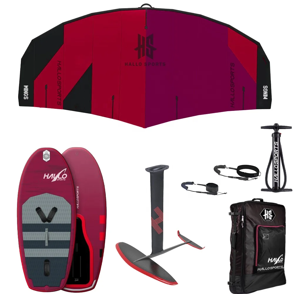 Hallosports W023 inflatable wing foil wing sail foil board wings