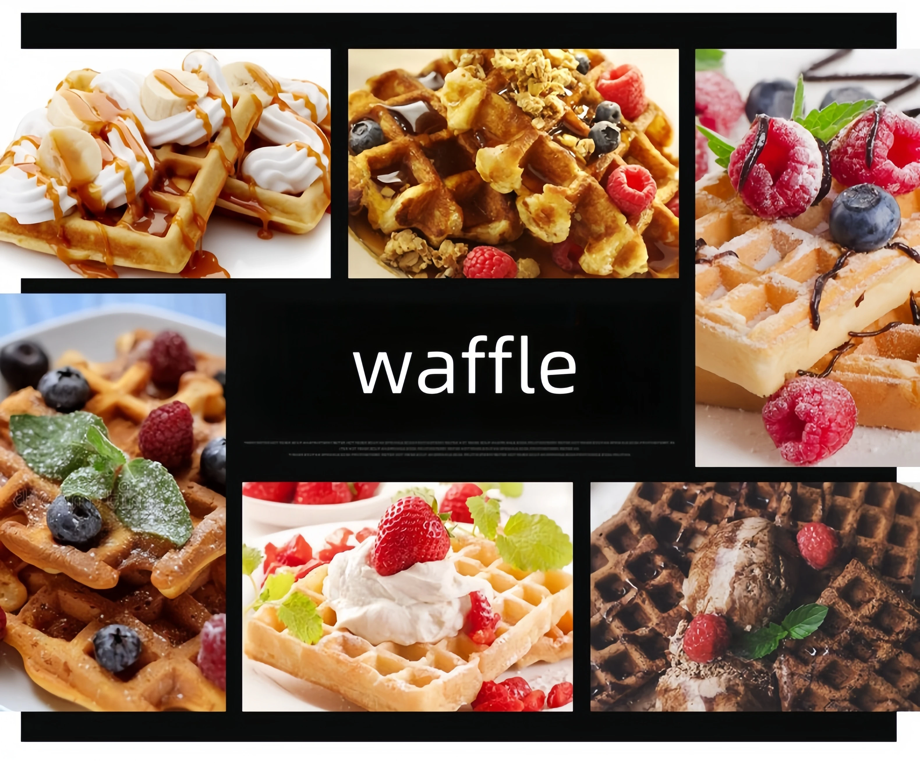 Commercial waffle maker nonstick waffle baker for restaurant snack machine waffle maker machine
