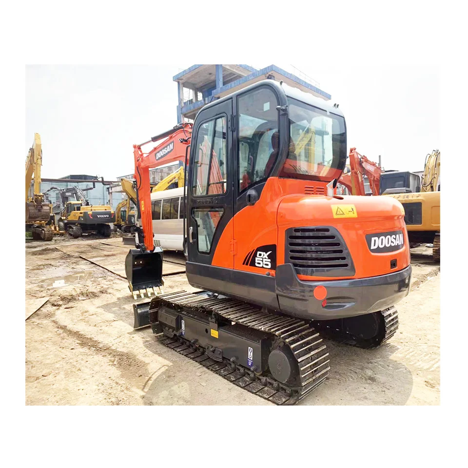 Doosan DX55 Excavator,High Quality Used Mini Excavator Doosan DH55 DH60 DX55 DX60