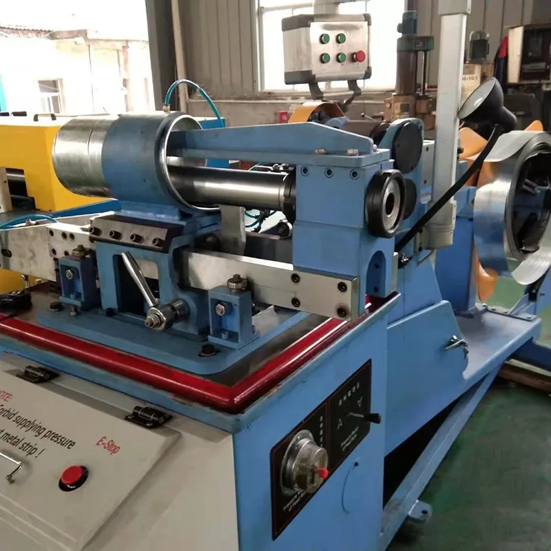 Automatic Spiral Air Duct Making Machine, Round Ventilation Pipe Former, Galvanized Wind Conduit Maker without Expanded Wings