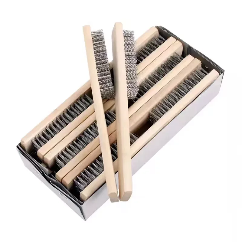 Cleaning Brass Mini Hand Wire Brushes Bristle Cooper Hand Wire Brush