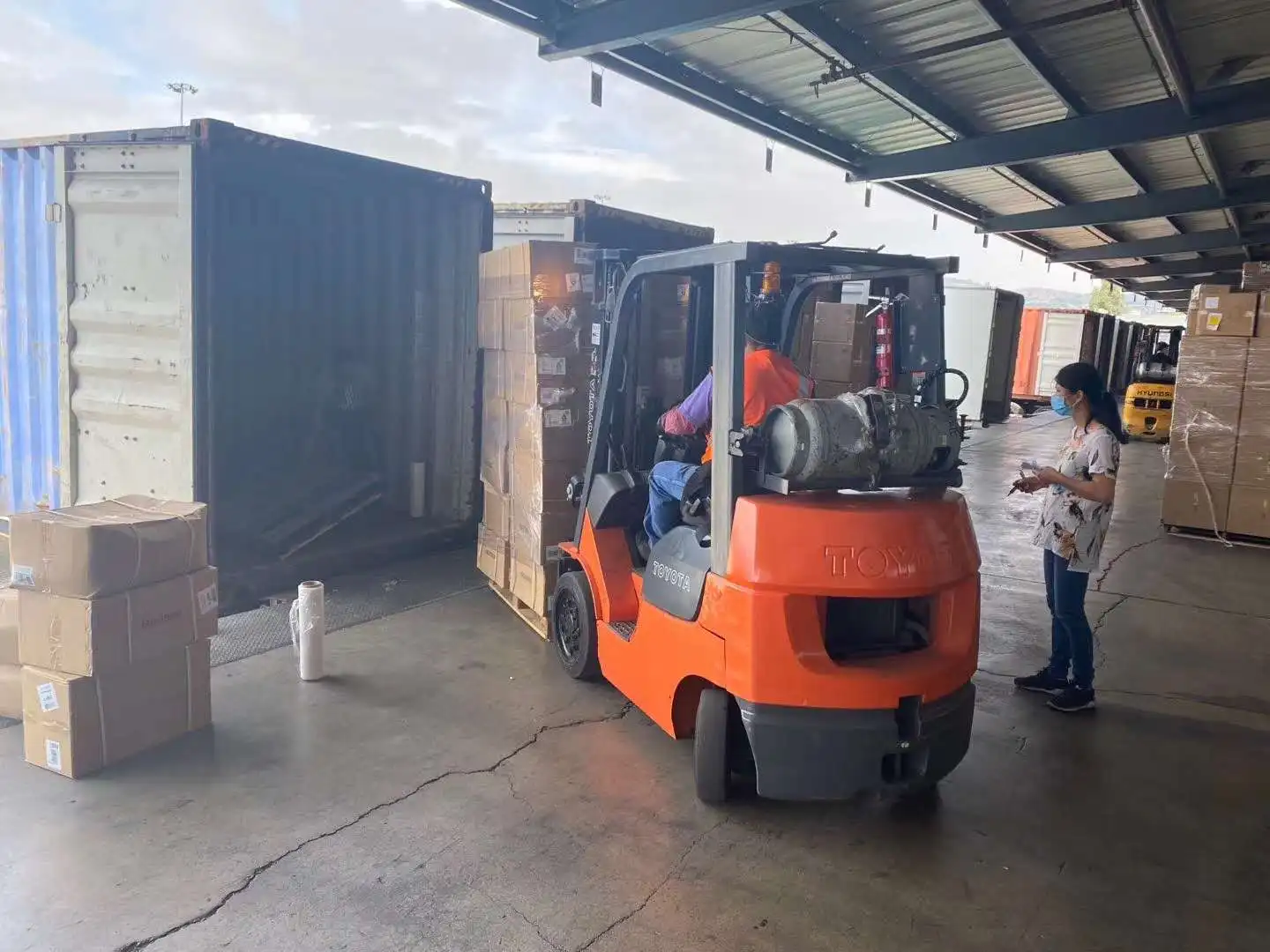 Cargofriend Китай Шанхай США 4Pl Amazon FBA судоходный агент 3Pl склад Канада логистическая служба сторонняя